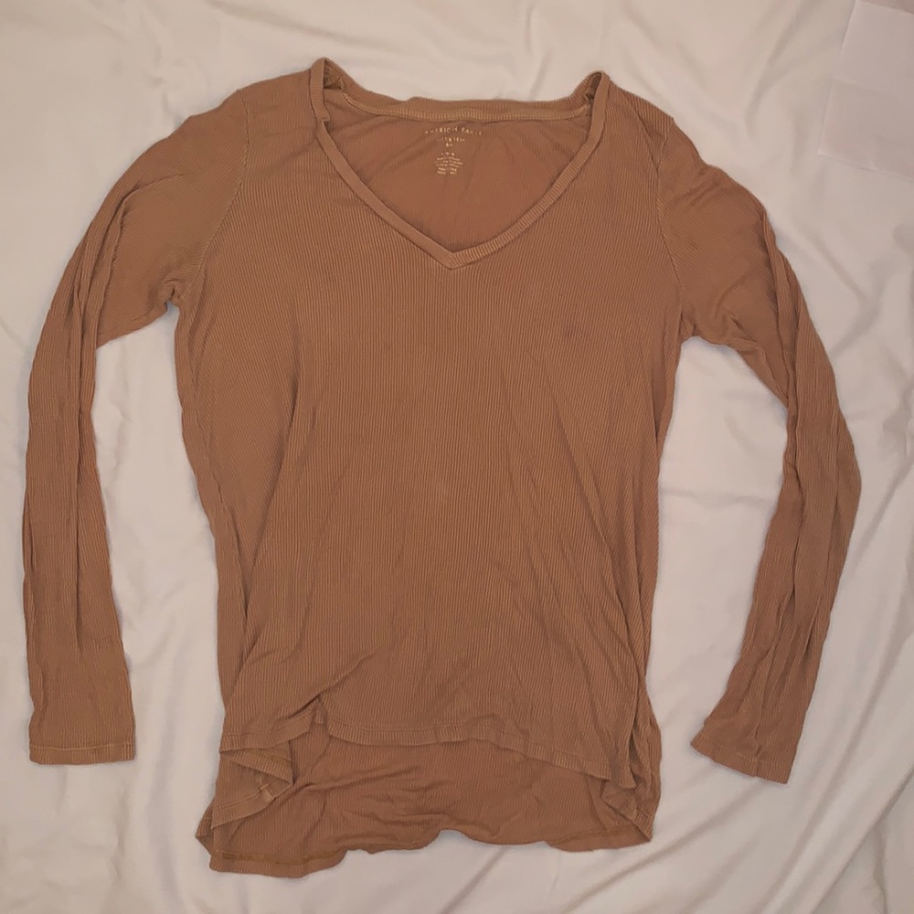 american eagle soft & sexy ribbed longsleeve